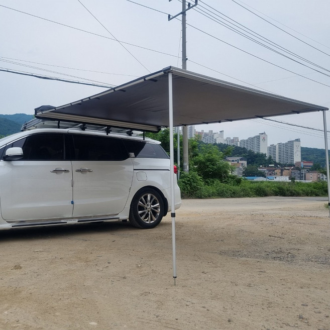 휴고 차량용 사이드어닝 AN-300 차박 그늘 캠핑 낚시 방수 대구 경북