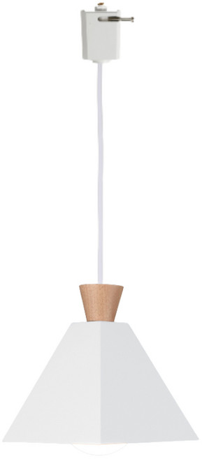 룩스 1등 레일플러그형 펜던트 블랙 화이트 레일등 포인트등 사각 갓등 매장 까페 레스토랑 인테리어 레일 조명