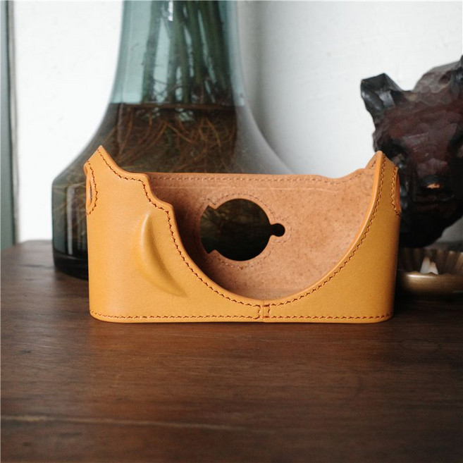 Leica 라이카 하프 케이스 가죽 M2 MP M6 속사, (M7타입)밀감