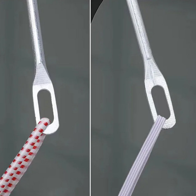 2p/3p 대형 바지 고무줄 끼우개 츄리닝 끈 끼우기 도구 의류 치마 밴드 셀프 수선 밴딩, 1개, 대+중