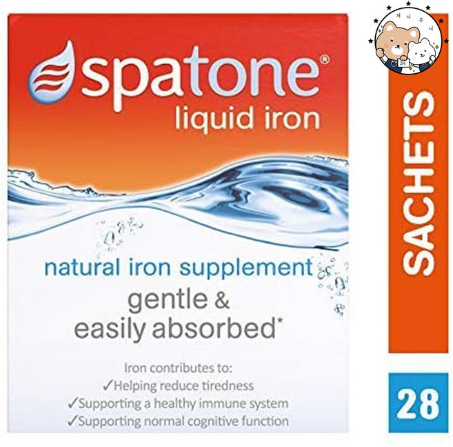 액상 철분 28포 X 3박스 영국 프리미엄 자연원료 빠르고 젠틀한 흡수 스파톤