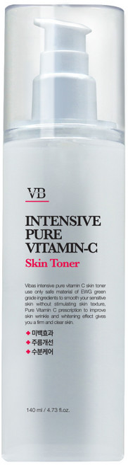 비바스 인텐시브 퓨어비타민C 스킨토너, 8개, 140ml