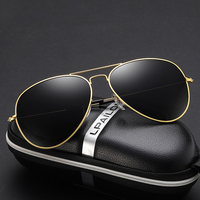 wrikri 빅사이즈 항공 보잉 편광 자외선 블루라이트 차단 선글라스