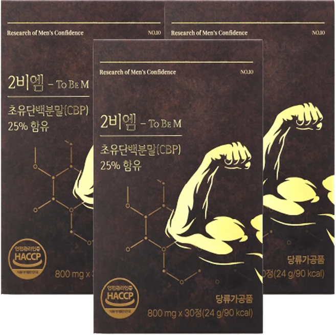 리서쳐스 2BM 초유단백질 WPI단백질, 3개, 30정 - 쿠팡