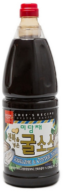 미담채 전복을 넣은 굴소스, 2.2kg, 8개