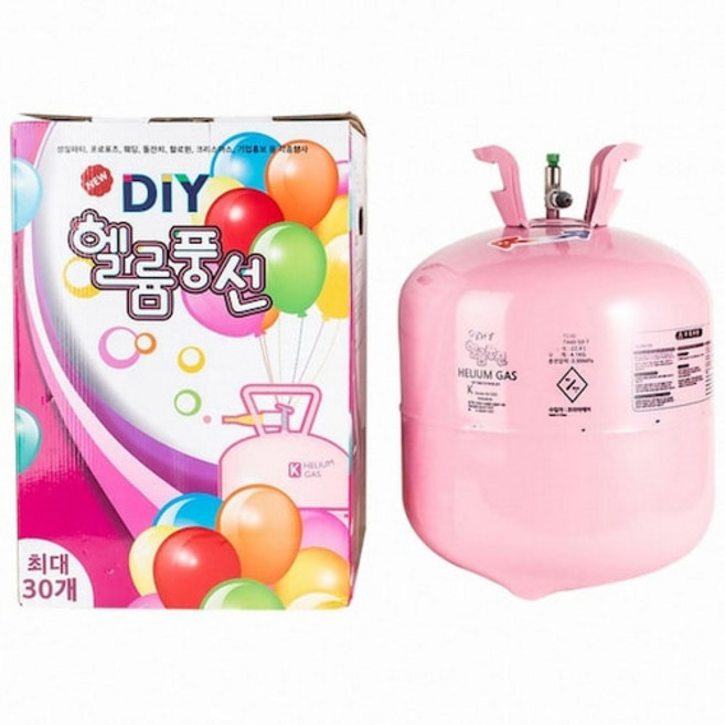 헬륨가스 DIY 일회용 30개 헬륨 풍선