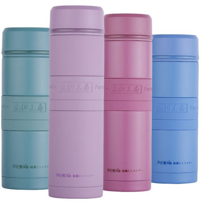 太和工房 SUS316 保溫瓶 450ml/350ml, 冰川藍, 1個, 350L