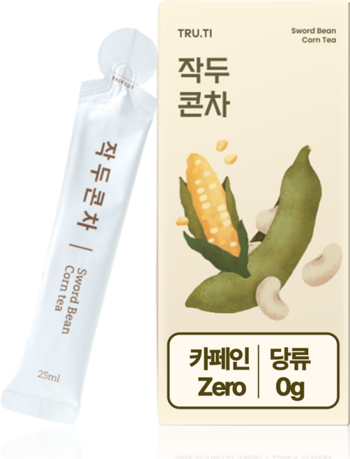 트루바이탈 작두콘차 액상차, 1박스, 15개입, 25ml