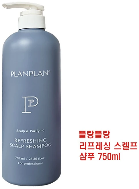 플랑플랑 리프레싱 스켈프 샴푸, 1개, 750ml - 쿠팡