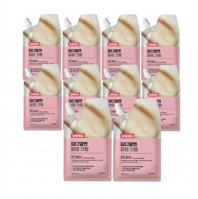 큐어레스트 PDRN 탄력케어 퍼밍크림, 28g, 10개