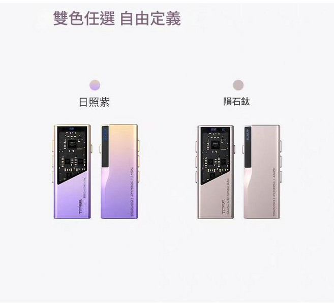 EPZ TP55 USB DAC Type-C 小尾巴 雙旗艦 耳機 麥克風 遊戲 監聽 公司貨, 日照紫