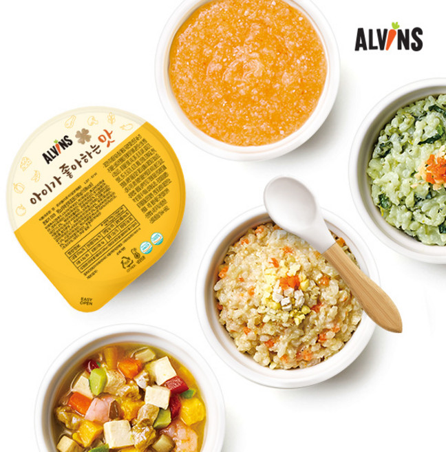 [엘빈즈]이유식 골고루(랜덤) 10팩세트, 후기(진밥)골고루10팩