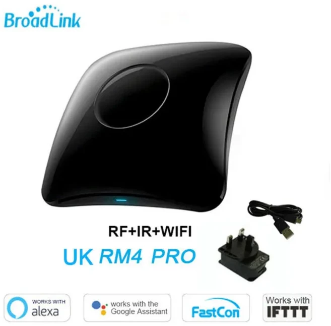 브로드링크 IR RM4C 프로 리모컨 범용 호환 알렉사 구글 어시스턴트 에어컨용, 01 빠른  Mainland