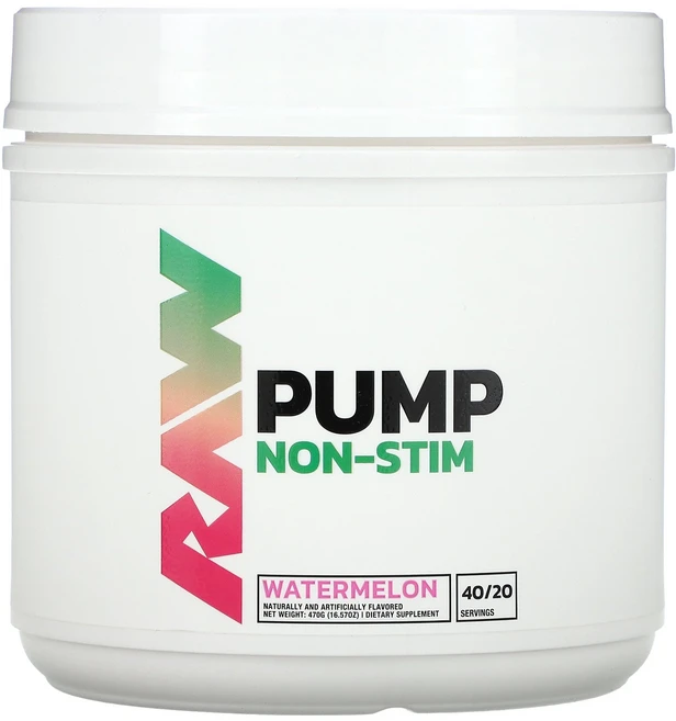 Raw Nutrition Pump Non-Stim Watermelon 16.57 oz (470 g), 471 g - 쿠팡
