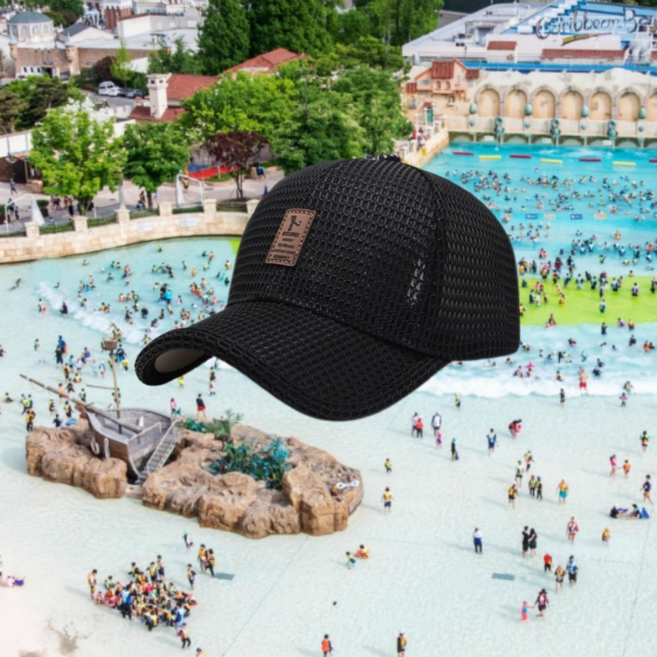 오앤오 워터파크 모자 물놀이 수영장 메쉬 남녀공용