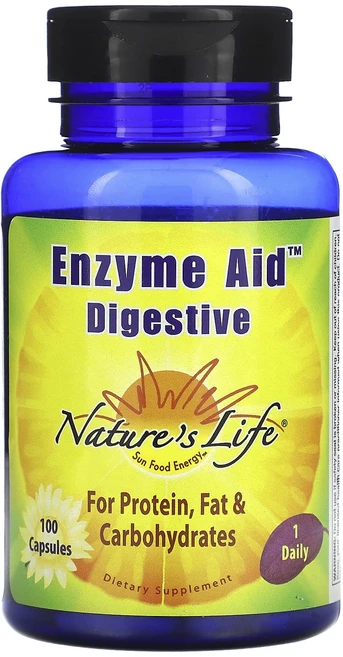 효과가좋습니다 Nature's Life 엔자임 에이드 소화기 캡슐 100정 고급영양제, NaturesLife엔자임에이드소화기캡슐100정, 1개 - 쿠팡