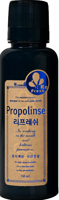 프로폴리스 입냄새제거제 리프레쉬 가글 구취제거제, 1개, 150ml