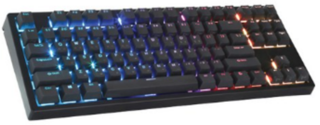 COX 콕스 엔데버 텐키리스 RGB PBT 방수 유선 텐키리스 키보드, BLACK(블랙), 87Key 엔데버 텐키리스, 무접점