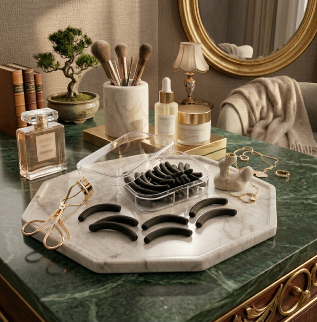 SLM 뷰러 리필고무 뷰러용 패드, 30개, 블랙