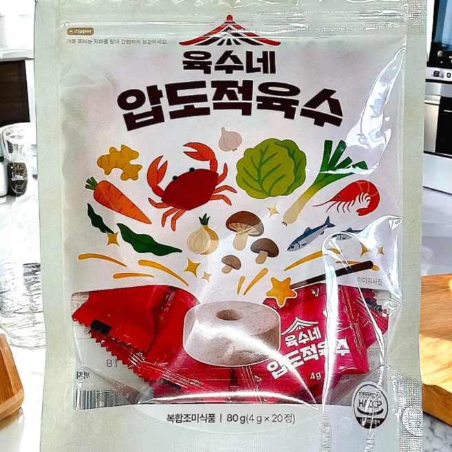 육수네 코인육수 천연조미료 30년 전통비법, 40개, 4g