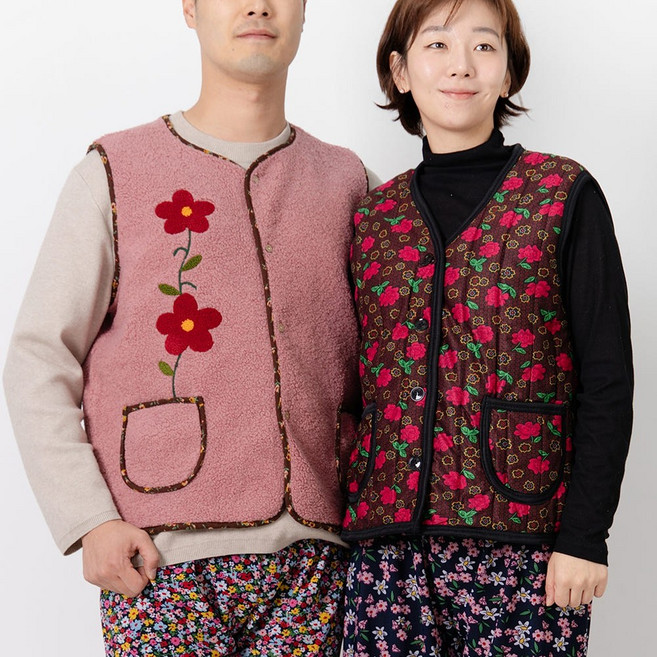 맘스24 할머니 김장 촌캉스 조끼