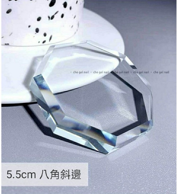美甲調色盤 美甲工具, 1個, 八角斜邊
