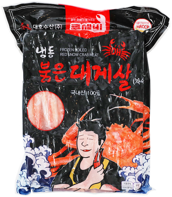 대호수산 냉동붉은대게살(자숙), 1개