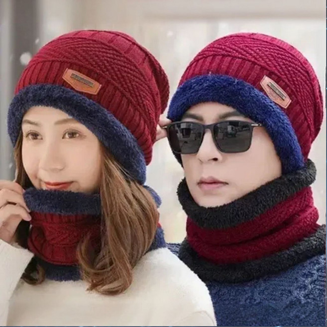소라네상점 넥워머비니세트 털모자 방한 겨울 패션