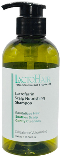 LactoHair樂多髮 乳鐵蛋白頭皮養護洗髮精 300ml 溫和潔淨 強韌髮根 改善頭皮問題, 1件