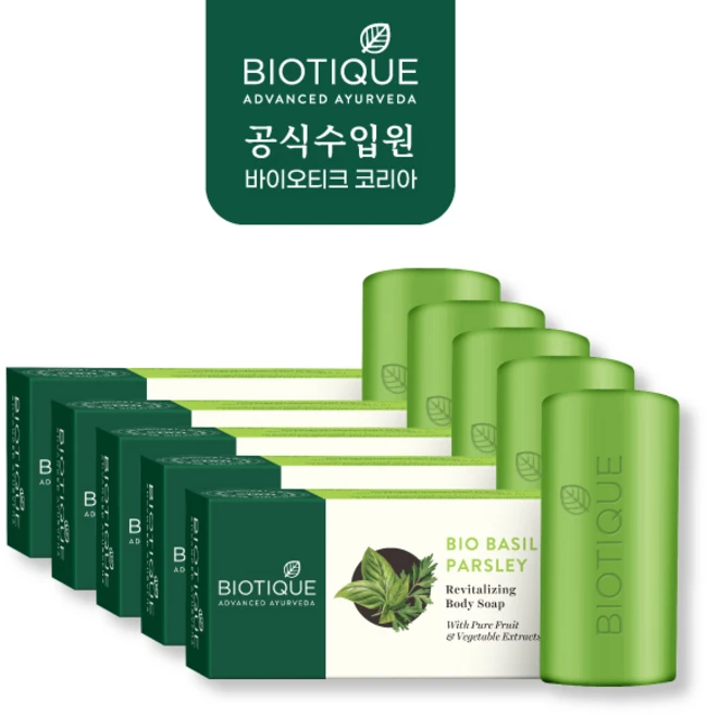 바이오티크 바질앤파슬리 비누, 150g, 20개입 - 쿠팡