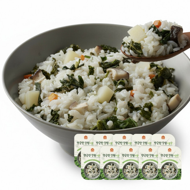 홈스랑 강원나물밥 10개
