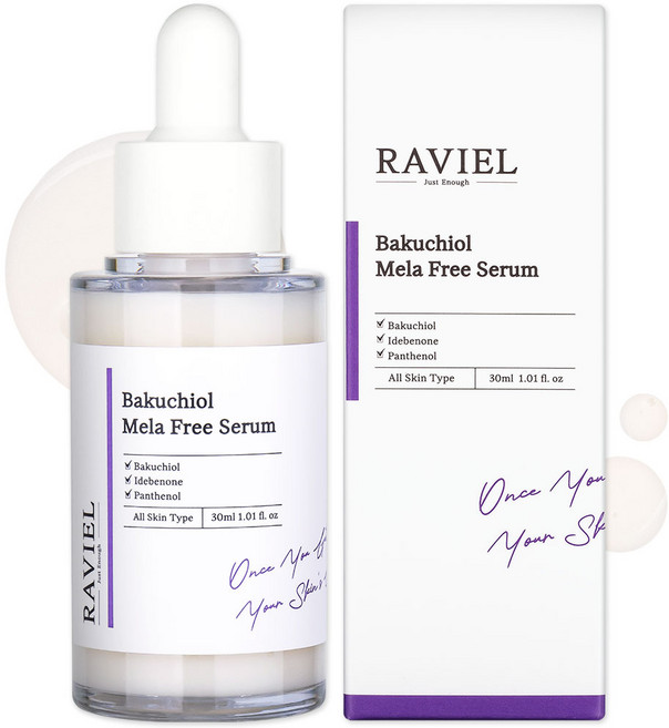 RAVIEL 바쿠치올 멜라 프리 세럼, 30ml, 1개