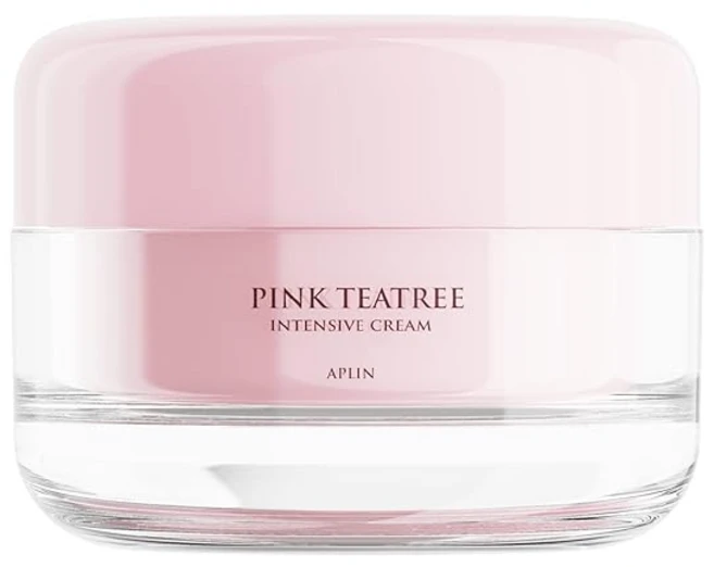 APLIN 아프린 핑크 티 트리 크림 50g Pink teatree cream 크림 보습 민감한 피부 지성 피부 스킨케어 한국 화장품 공식, 1개, 1g - 쿠팡