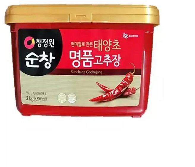 대상 청정원 순창 태양초 명품고추장 3kg, 1개