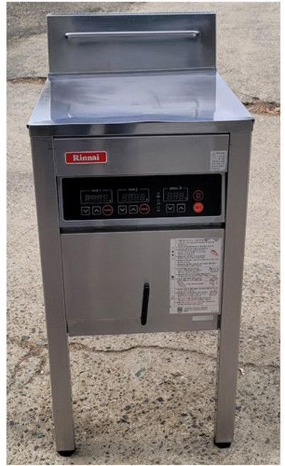 업소용 린나이 가스튀김기 돈가스 치킨 감자 후라이어 450x600x850 LNG