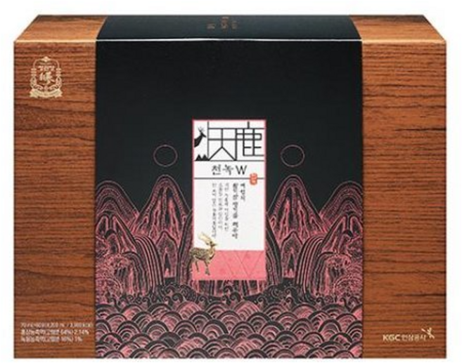 정관장 천녹W 70ml x 30포 정품쇼핑백포함, 30개