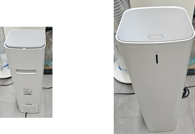 중고 제트 청정스테이션 삼성 VCA-SAE90B ( 먼지통 비워주는 장치 )