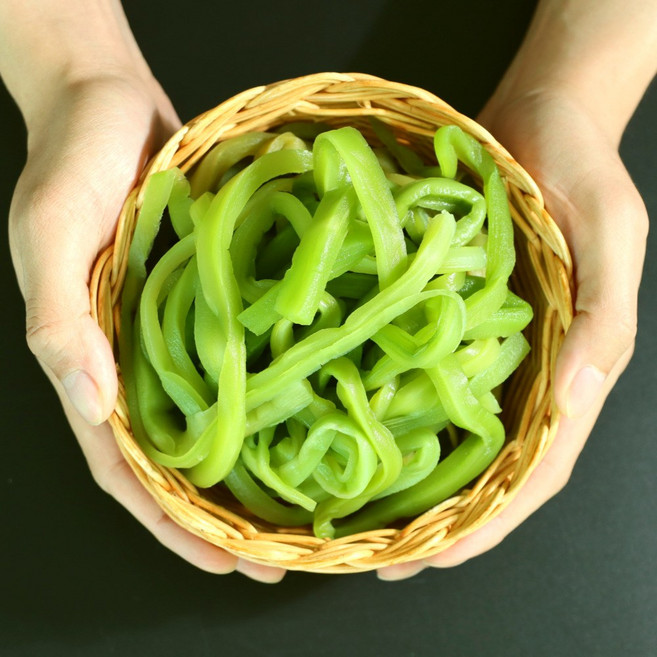 싱싱연구소 특등급 궁채 오독 중독식감 불린 궁채나물, 1kg, 1개