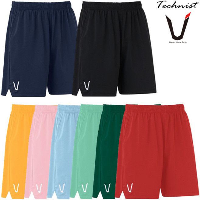 테크니스트 배드민턴 반바지 2024 남성 여성 3부 4부 5부 스포츠 우븐 메쉬 바지