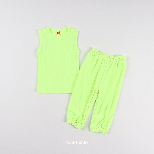 하트베이비 여름 아동 썸머나시상하세트