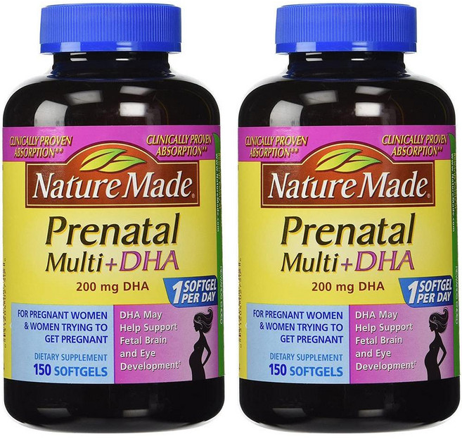 NM(M 일본직구 네이처 메이드 멀티 DHA 200mg 300 소프트젤, 1개