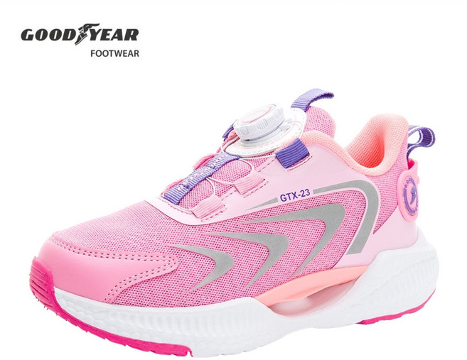 GOOD YEAR GTX-23 兒童運動鞋 透氣網布 安全反光條