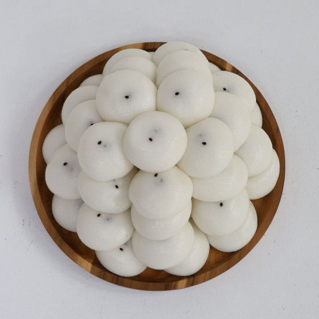 잔기지떡 100개입 방울기정떡 술떡 술빵 증편, 3kg, 1개