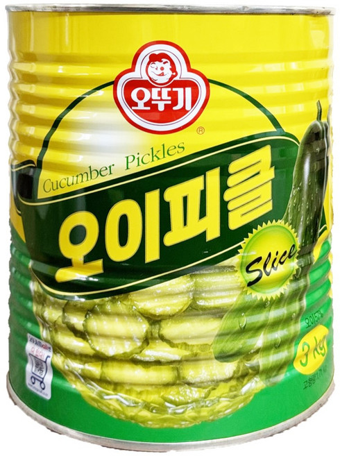 오뚜기 오쉐프 오이피클 3kg, 1개