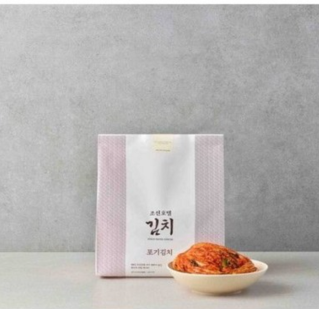 신세계푸드 조선호텔 포기김치 5kg 178266, 매장정품신세계푸드 [조선호텔김치] 조선호텔 포기김치 5, 1개