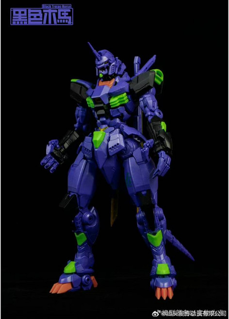 黑色木馬 鋼索斯 EVA初號機配色 組裝模型 限量, 1個