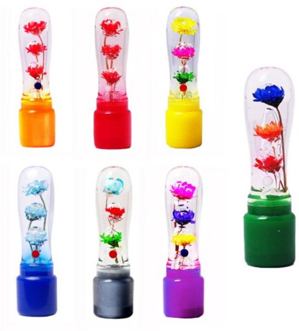 생화가옥 천환 5푼(15mm) 9종 개인도장 예쁜 꽃도장 주문제작, 회색, 전서체1