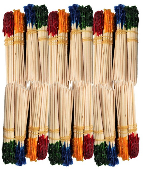 우블리스 꽃요지 업소용 과일꼬지 대용량 이쑤시개 2000개, 2개, 1000개입