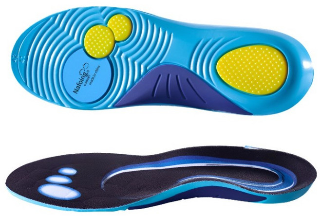 에코하이진 기능성 군대깔창 군인 군화 족저근막염 깔창 아치 요족 평발깔창 행군 지간신경종, 1세트