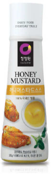 청정원 허니 머스타드 소스, 320g, 1개